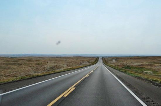 Wir fahren zurück nach Wyoming Richtung Cheyenne...