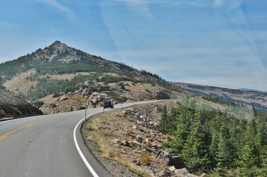 Auf der Trail Ridge Road...