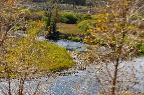 Der Colorado River, hier noch ein sanfter Bach...