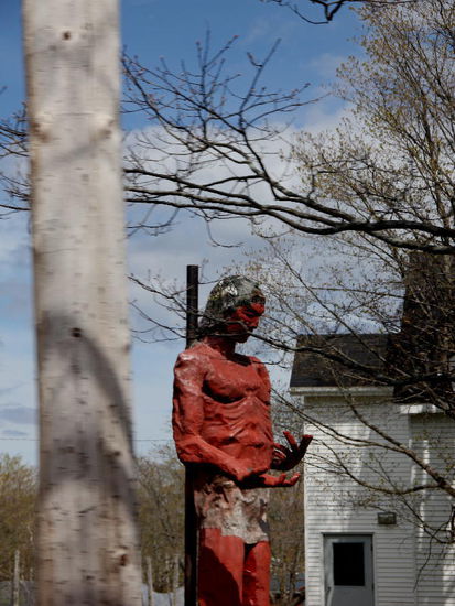 Von den einstigen Ureinwohnern liest man recht wenig...
Wir fahren via "Trans Canada Highway" direkt zurück nach Masstown...