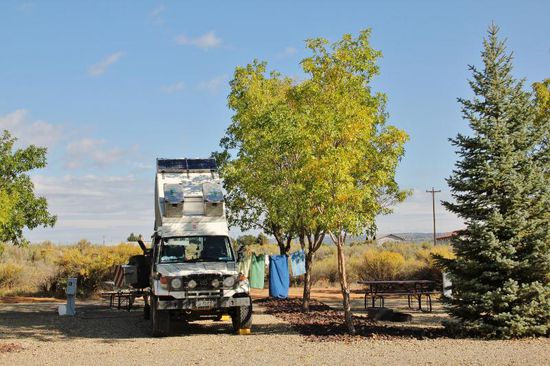 Auch auf dem CP in Cortez haben wir genug zu tun...