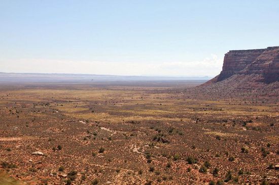 Ein Blick hinaus in die Ebene...