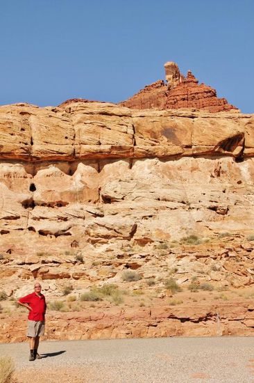 Ganz schön warm hier an der Sonne...! So 38°C müssten es schon sein...