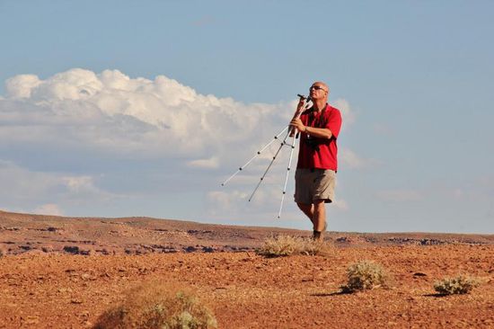 Die "Arbeit" ist beendet...; nun aber rasch zurück...