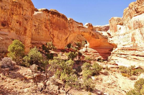 Wir sind am Ziel - eine andere natürliche Brücke...