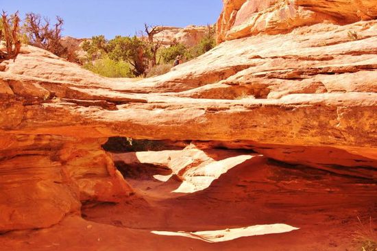 Eine kleinere natürliche Brücke...