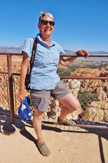 Ein kleines Erinnerungsbild an die unvergesslichen Anblicke im Bryce Canyon NP...