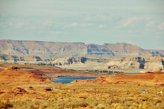 Der Colorado River ist in Sicht...