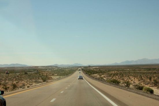 Die Gegend wird flacher...