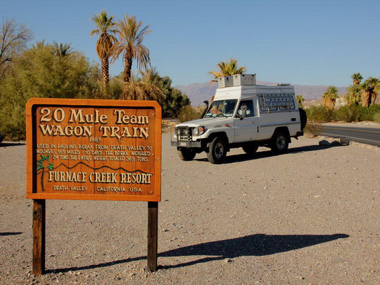 Beim Furnance Creek Resort...