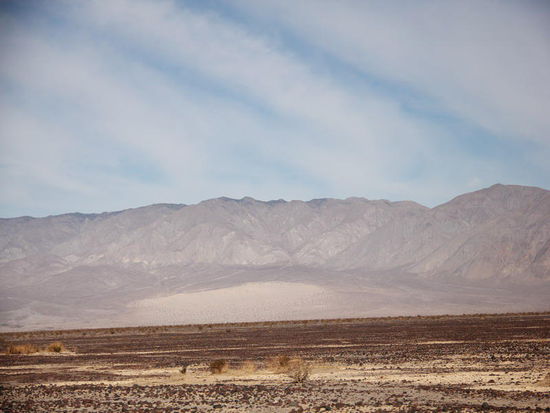 Auch hier - ein trockener Seeboden...
