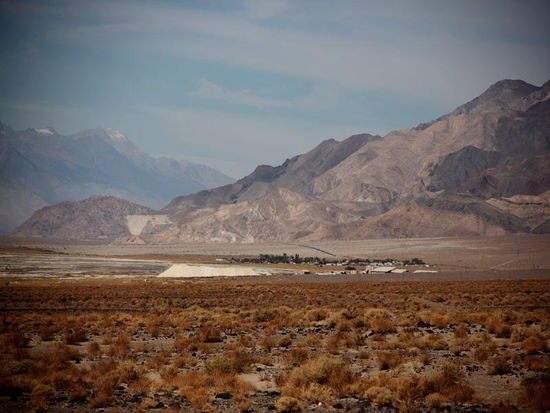 Hier sind noch Salzsalinen...