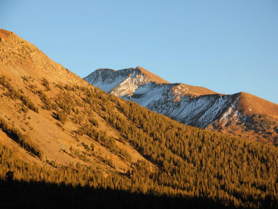 Vorboten des Winters...; der Schnee fast greifbar nah...