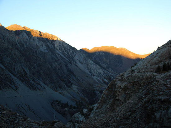 Ab nun geht's bergab...