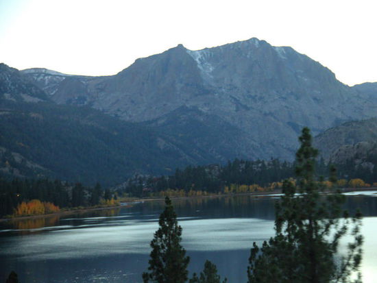 Am Lake June finden wir einen schönen CP am See...