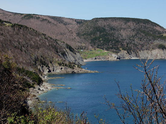 Uns zieht es weiter der Küste entlang bis Meat Cove..., dem äussersten Zipfel des Cape Breton...
