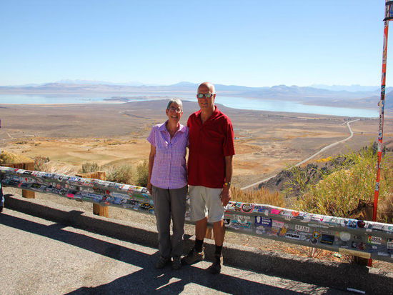 Auf dem PP treffen wir aus Mirjam und Bernhard, D...; sie sind nun schon seit 3 Jahren unterwegs...; sie geben uns Tipps, was unterwegs sehenswert ist...