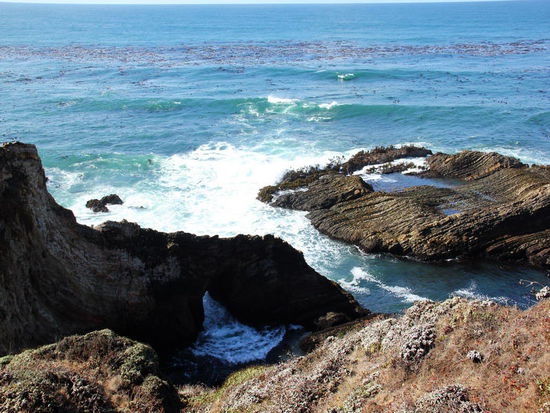 ...und die wilde Küste entlang des Pazifischen Ozeans...