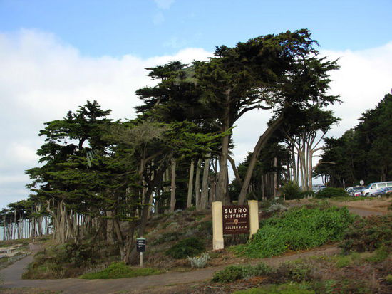 Im "El Presidio" war früher das Hauptquartier der 6. US-Armee...