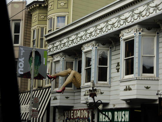 Mit allem wird Werbung betrieben...