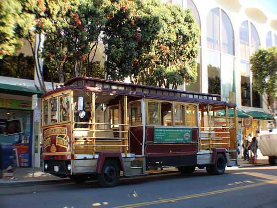 Gut nachgebaut und doch kein Cable Car...