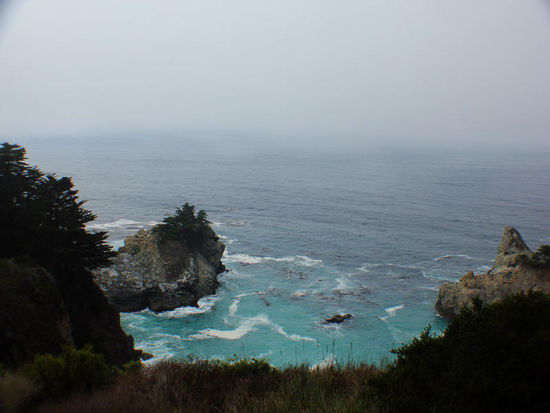 Und ab und zu auch mal fast nebelfreie Zonen...