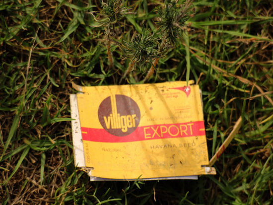 "Eidgenosssen" waren schon vor uns da...! "Littering" lässt grüssen...