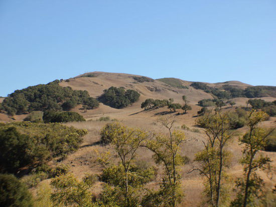 Das trockene Hinterland...