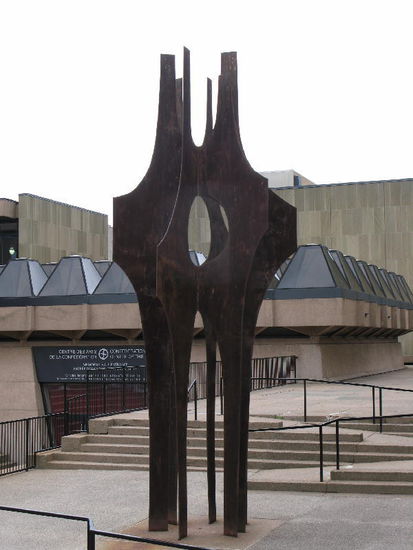 Moderne Kunst beim Kunstmuseum...