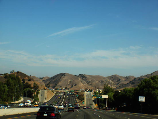 Der Verkehr wird zunehmends dichter...