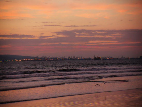 LA in der Abendsonne...