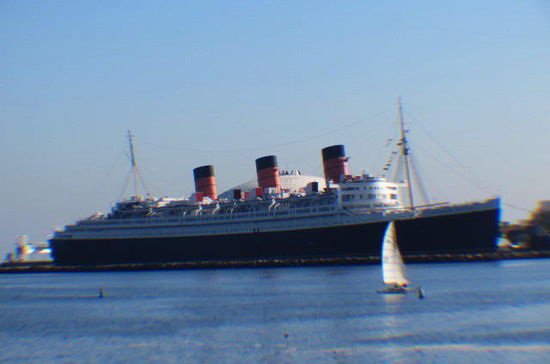 Wir erhalten Fahrräder an der Reception... und machen einen kleinen Ausflug zur Queen Mary...