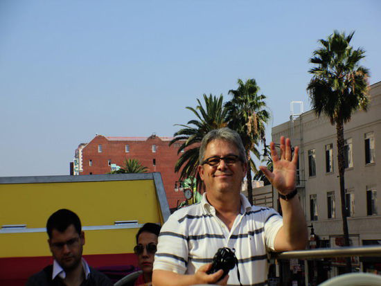 Wir entscheiden uns für eine "Hop on - Hop off" Rundfahrt...