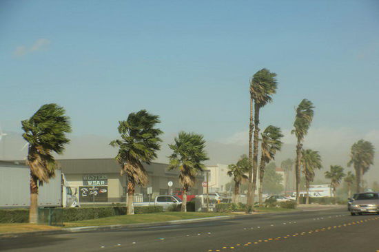 Und so bläst der Wind...