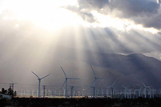Windräder in Hülle und Fülle...