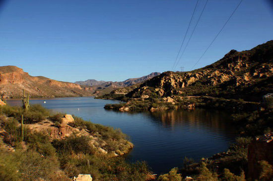 Zurück am Roosevelt Lake...