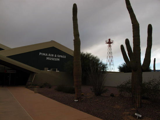 Wir sind im Pima Air- &amp; Space Museum...