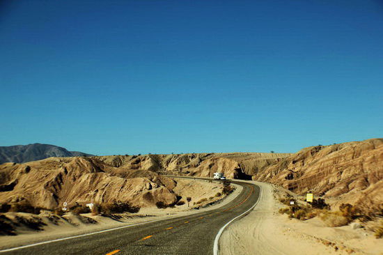 Wir sind im Anza Borrego State Park...