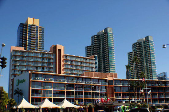 Das Holiday Inn an bester lage...