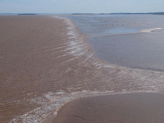 Die Fluten ziehen sich zurück...
