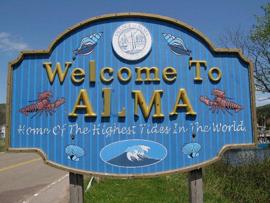 Hier ganz nah ist der NP, der Ort heisst Alma...!