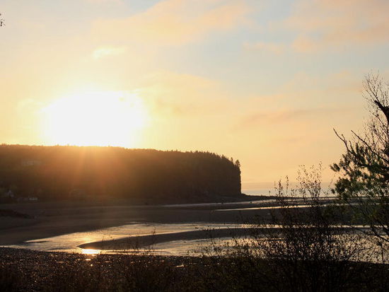 Sonnenaufgang am andern Morgen...