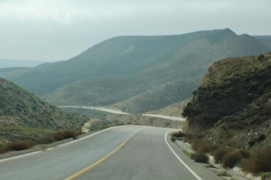 Ab Rosario führt sie ins Landesinnere...