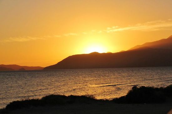 Toller Sonnenaufgang am andern Morgen...
