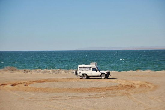 Etwas spielen im Sand gehört auch dazu...