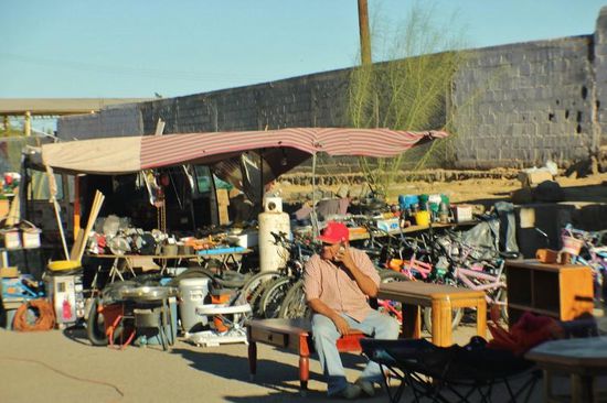 Ein Markt in Santa Rosalia...