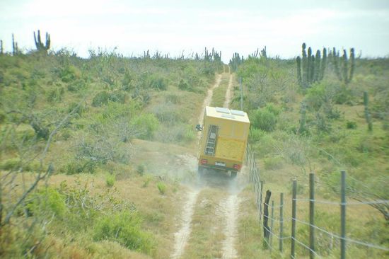 Toni und Nelly im IVECO voraus...