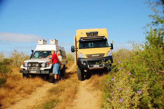 Irgendwo gibt's Espresso-Pause...; herzlichen Dank Nelly und Toni..