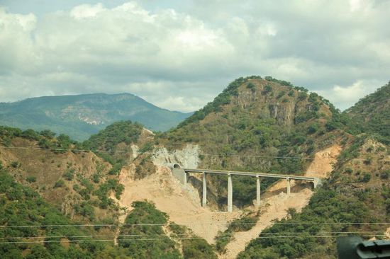 Der Weg führt uns hinauf Richtung Durango...