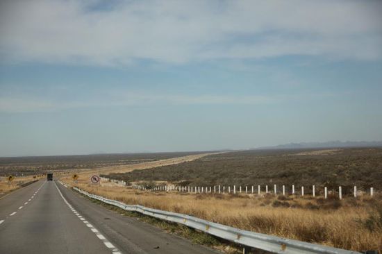 Unser Ziel ist Creel, noch sind es aber etliche Kilometer zu fahren...